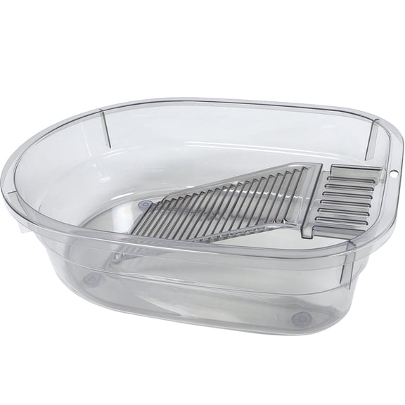 LOLIPPYY Grey Plastic Washboard Basin for Laundry Compact Lightweight Easy Carry for Home and Dormitory Use