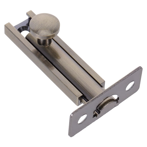 LOLIPPYY Grey Sliding Patio Door Lock with Heavy Duty Build and Simple Installation Features