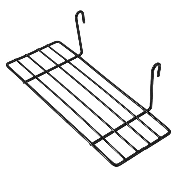 LOLIPPYY Grid Wall Accessories Black Hanging Storage Wire Rack 1Pcs