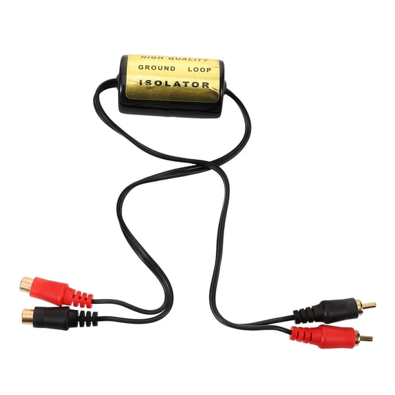 LOLIPPYY Car Audio Noise Filter Ground Loop Isolator Multi Color for Clear Sound Quality