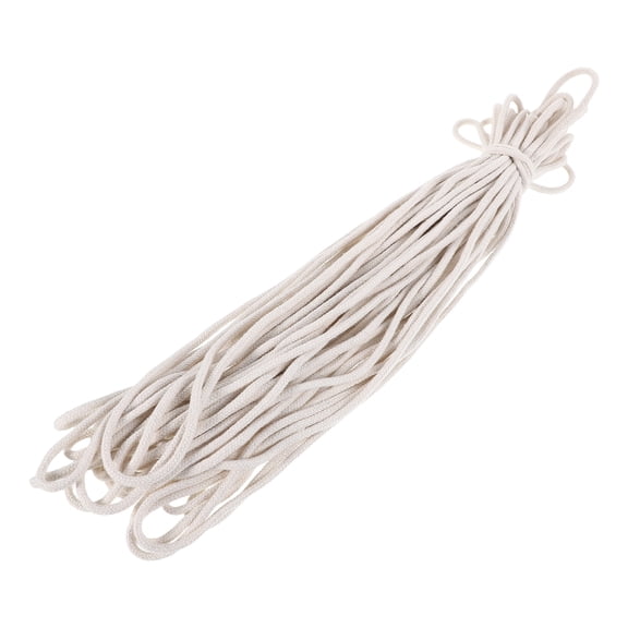 LOLIPPYY Guy Ropes Camping Cotton Rope White Strong For Outdoor Set