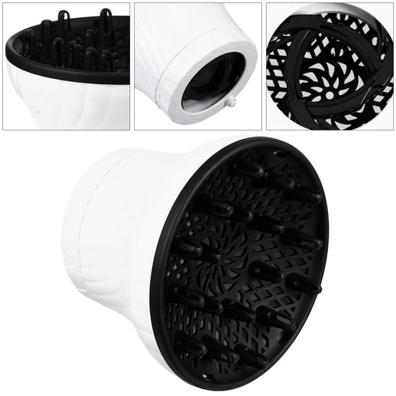 LOLIPPYY Hair Dryer Accessory Plastic Diffuser Nozzle for Gentle and Effective Hair Drying