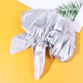 thumbnail image 1 of LOLIPPYY Silk Maternal Cap Silver Woman Sleeping Hat Comfortable Wear, 1 of 6