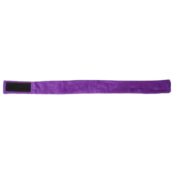 LOLIPPYY Hair Wrap Band for Perm and Dye Purple Cotton Headband with Sweat Absorbing Fabric