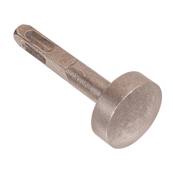 LOLIPPYY Hammer Drill Ground Rod Driver Plated Silver Steel Sturdy Design for Commercial Industrial Use
