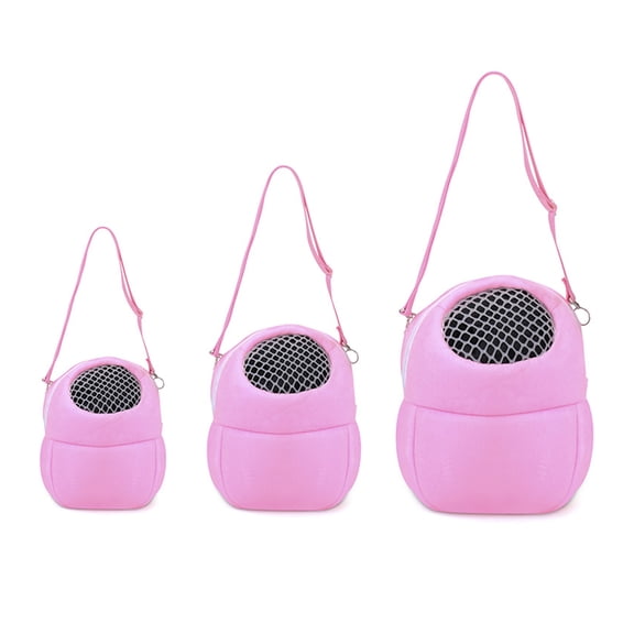 LOLIPPYY Hamster Carrier Portable Crossbody Bag Breathable Design for Walking Small Pets 1pc