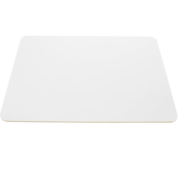 LOLIPPYY Hand Held Whiteboard Writing Board White MDF Convenient for Adults 1Set