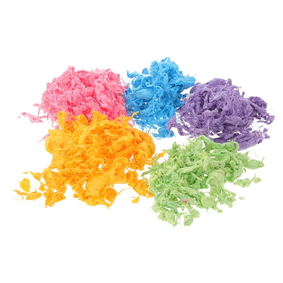 LOLIPPYY Handmade Paper Craft Kit with Natural Dehydrated Multicolor Pulp for Art and Projects