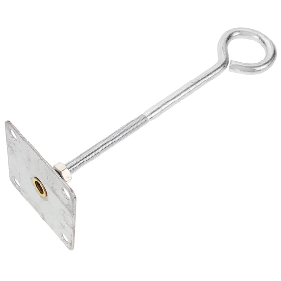 LOLIPPYY Hanging Ceiling Hooks Steel Silver 1Pack for Home Installation