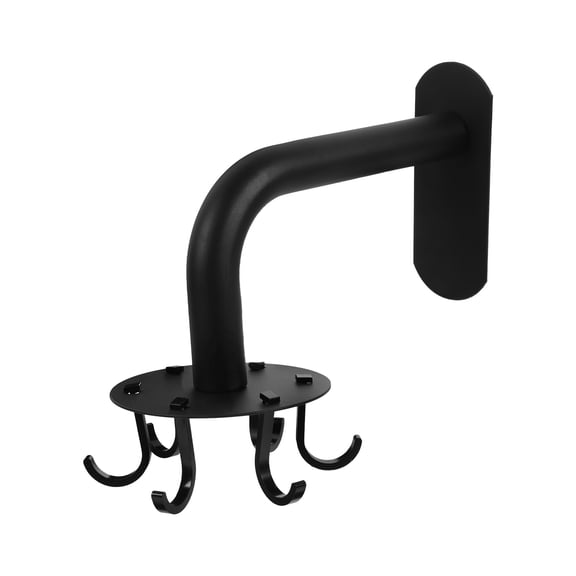 LOLIPPYY Hanging Cutlery Rack Kitchen Utensil Wall Hook Rotating Storage 1Pcs