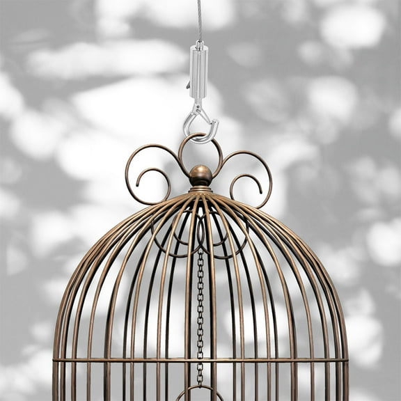 LOLIPPYY Hanging Frame Kit Wire Rope Hook Silver Stainless Steel For General Users 1Set