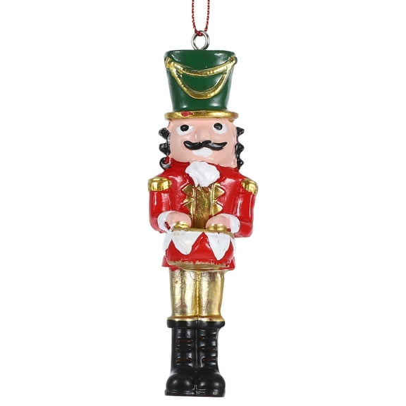 LOLIPPYY Multi-Color Hanging Nutcracker Soldier Figurine Christmas Ornament for Desktop, 1 Piece
