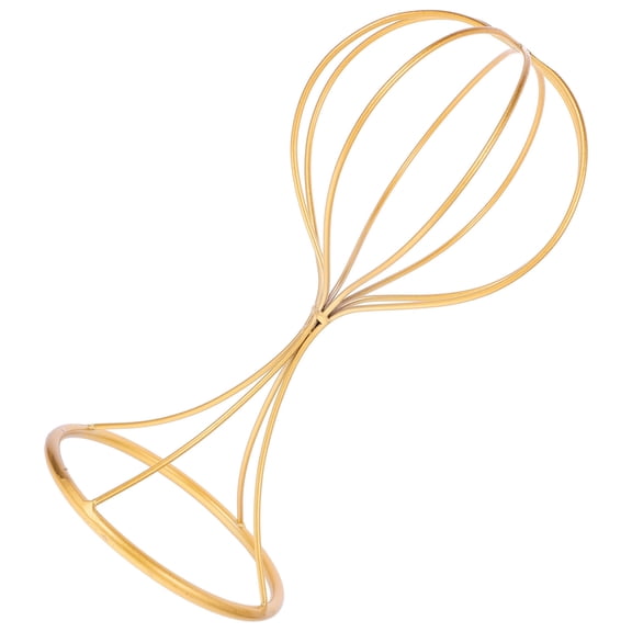 LOLIPPYY Hats Holder Metal Golden Round Base Fisherman Hat Display 1Pcs