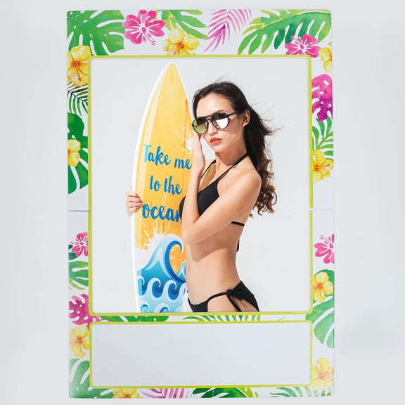 LOLIPPYY Hawaii Photo Frame Foam Decorative Accessory for All People 1Pack
