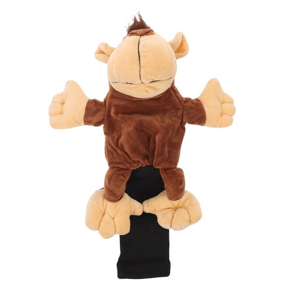 LOLIPPYY Head Cover For Golf Clubs: Cute Monkey Golf Driver Headcover - Animal-Themed Wood Club Cover - Plush Padded Driver Animal Headcover Accessory