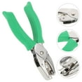 thumbnail image 1 of LOLIPPYY 2-Inch Heart Shape Hole Puncher for Crafts and Projects, Green Stainless Steel and Plastic, Perfect for Home Use, 1 of 6