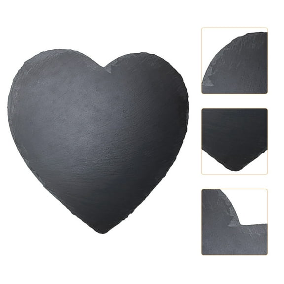 LOLIPPYY Heart-Shaped Stone Serving Platter for Weddings and Special Events, 1 Set Elegant Party Dish