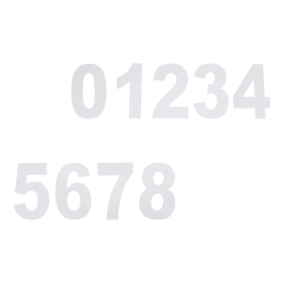 LOLIPPYY Heart Shaped Cake Stencils for Baking DIY Projects Made of PET Material White 9 Pcs