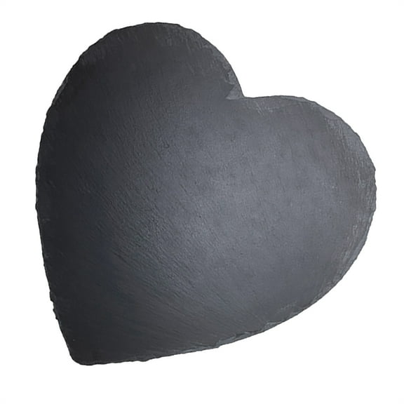 LOLIPPYY Heart Shaped Stone Serving Dish Tray for Meats and Dinner Parties, 1 Pack