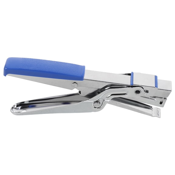 LOLIPPYY Heavy Duty Blue Handheld Stapling Pliers for Home Use with Ergonomic Design