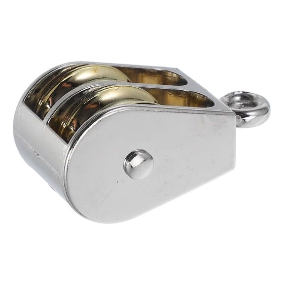 LOLIPPYY Heavy Duty Metal Small Pulley for Wire Rope Lifting and Towing with Easy Installation