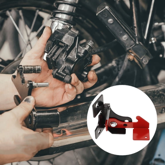 LOLIPPYY Heavy Duty Motorcycle Parking Brake Device for Enhanced Braking Control