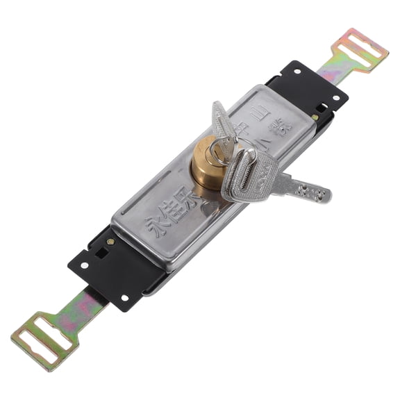 LOLIPPYY Heavy Duty Shutter Door Lock Kit Hook and Latch Multi Color for Warehouses