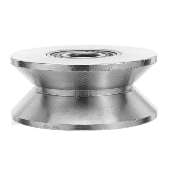 LOLIPPYY Heavy Duty Stainless Steel Track Guide Roller for Sliding Door and Gate with Quiet Bearing Pulley