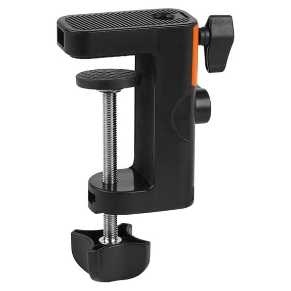 LOLIPPYY Heavy Duty Table Mounting Clamp Durable Metal Desk Clamp with Non Scratch Pad