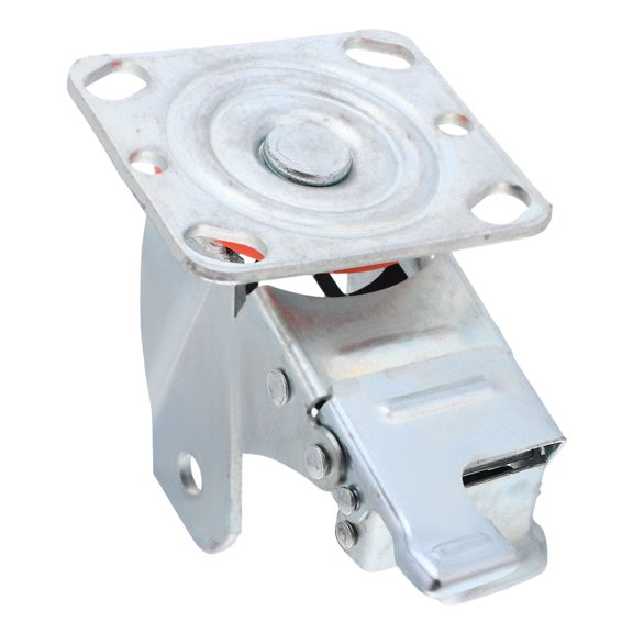 LOLIPPYY Heavy Load Industrial Caster Bracket with 360 Degree Rotation and Brake Function