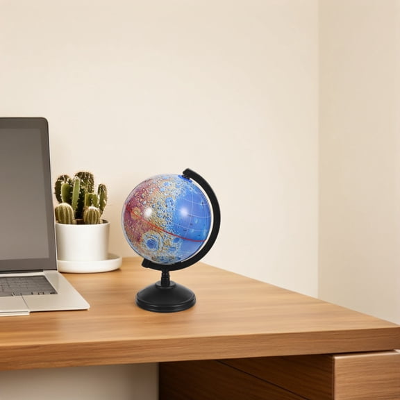 LOLIPPYY High Definition Lunar Globe for Science Education, Astronomy Teaching Aid, Classroom Learning Tool, Space Study Model