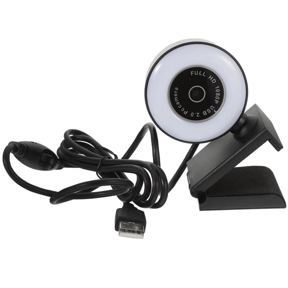 LOLIPPYY High Definition Webcam for Computer 1080p Hd USB Drive Free with Built in Mic