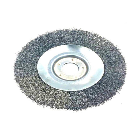 LOLIPPYY High Durability Steel Wire Rust Removal Wheel Weeding Plate for Garden Use