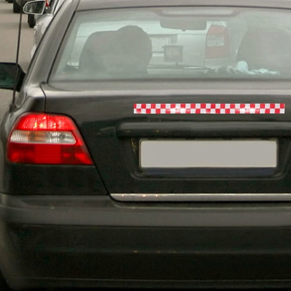 LOLIPPYY High Reflectivity Safety Sticker Tape with Strong Adhesive for Outdoor Warning Applications