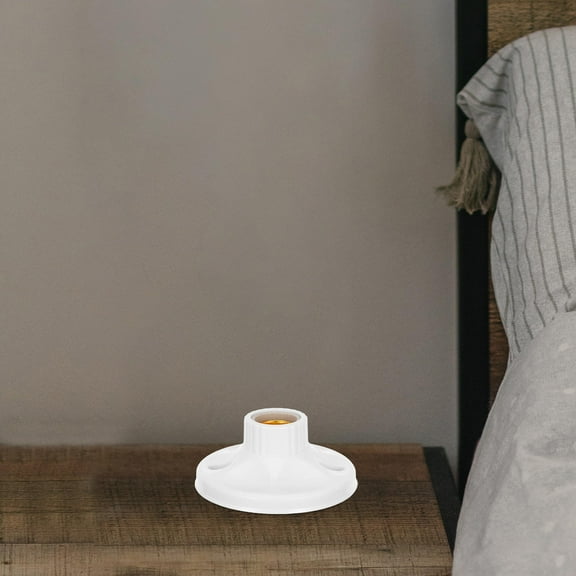 LOLIPPYY High Screw In Light Socket Replacement Lamp Holder for Daily Use Compatible E27 Base
