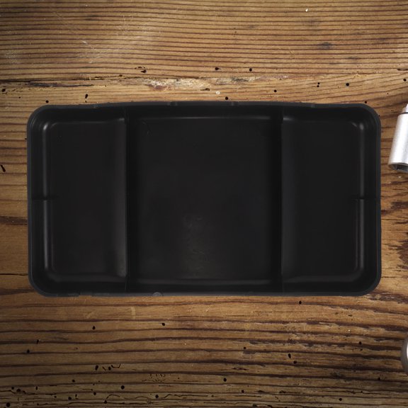 LOLIPPYY High Strength Black Plastic Compressor Drain Tray for Refrigerator with Stable Performance