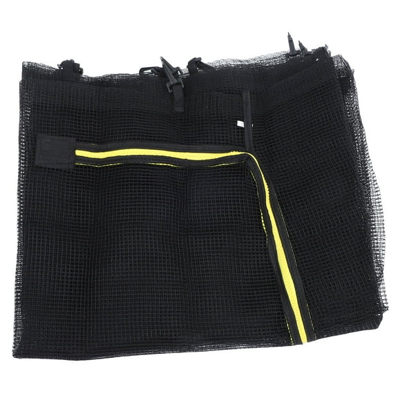 LOLIPPYY High Strength Black Trampoline Surround Net Featuring Easy Setup for Home Use