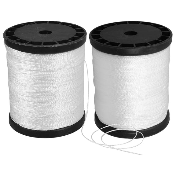 LOLIPPYY White Nylon String Line for Gardening, Construction, and Outdoor Projects