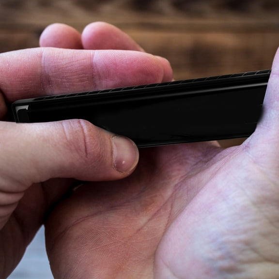 LOLIPPYY Hole Harmonica Metal and ABS Material for Easy Music Playing