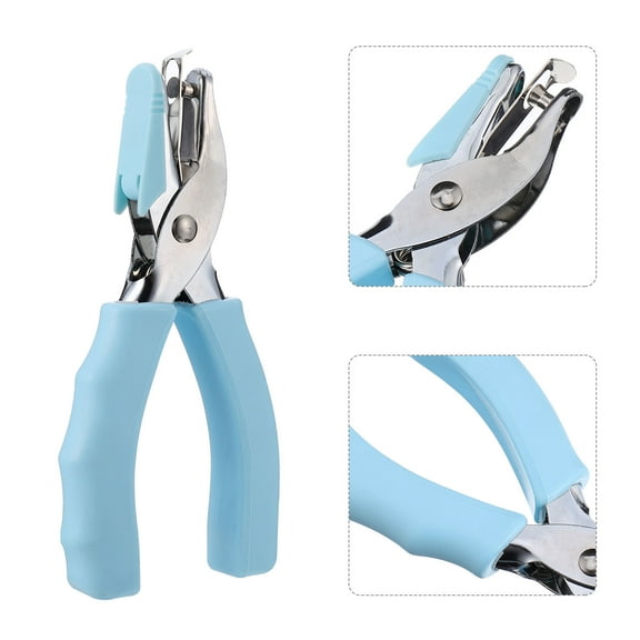 LOLIPPYY Heavy Duty Hole Punch Plier for Belts and Straps with TPE Comfort Grip, Punching Tool in Assorted Colors