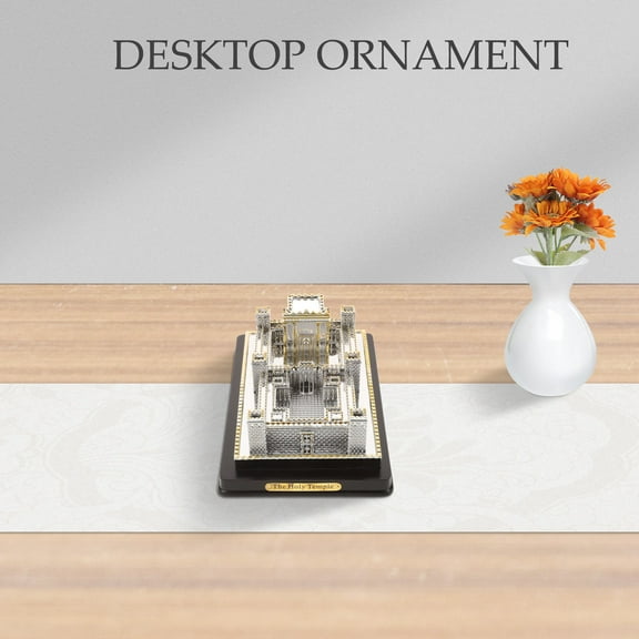LOLIPPYY Home Decor Jerusalem Temple Model with Unique Design and Assorted Colors for Office Desk