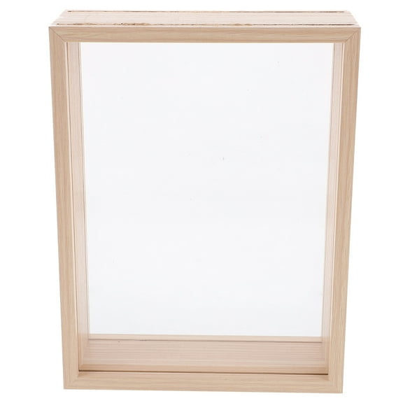 LOLIPPYY Home Decor Shadow Box Frame for Pressed Flowers and Photos with Strong Density Board Material