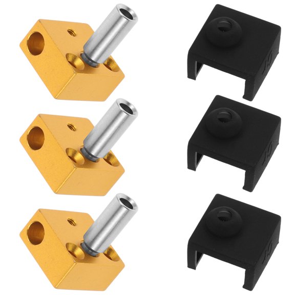 LOLIPPYY Hot End Heating Block Heating Block Aluminum 3D Printing Enthusiasts 1 Set