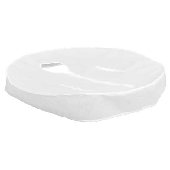 LOLIPPYY Hot Tub Dust Cover Bath Tub Cover Beige PVC Foldable Design 1Set