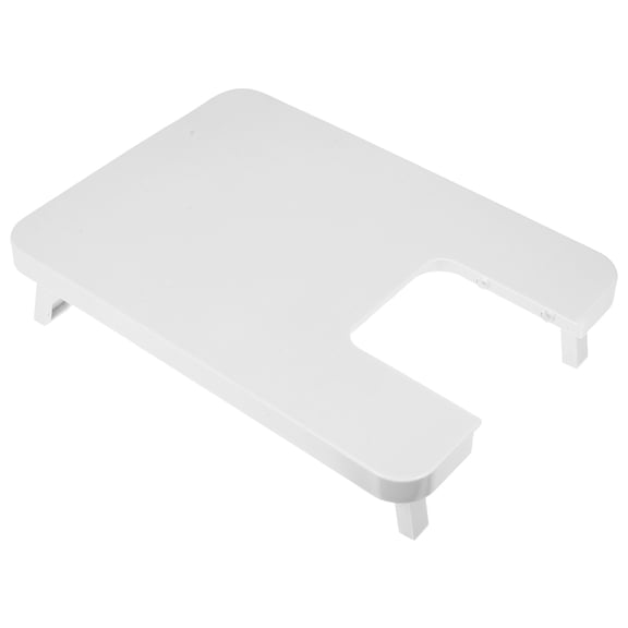 LOLIPPYY Household Sewing Machine Extension Board White Plastic Table with Bottom Slot for Sleeves