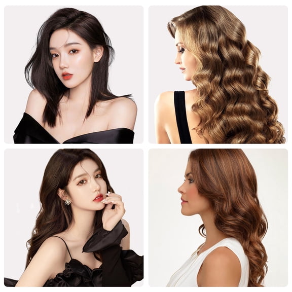 LOLIPPYY Human Hair Extensions Black Real Hair for Beauty Durable Reusable Natural Look