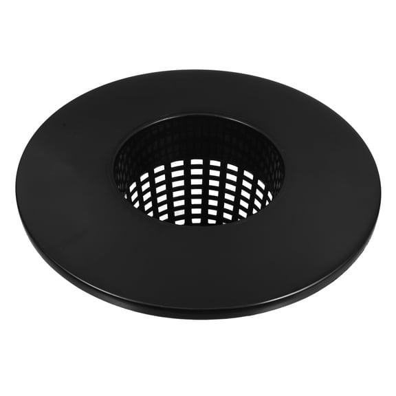 LOLIPPYY Hydroponic Bucket Net Pot Black Round for Aquatic Plant Basket 1Pcs