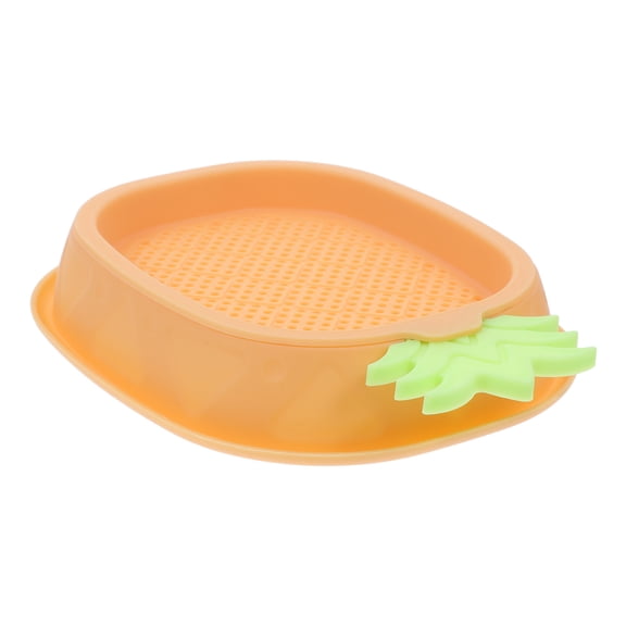 LOLIPPYY Hydroponic Planter Cat Grass Planter ABS Yellow Digestion Support Home Use 1Pcs