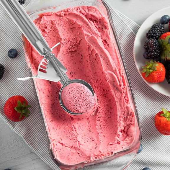 LOLIPPYY Ice Cream Scoop Food Scooper for Creating Perfect 1 Piece