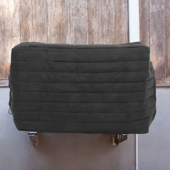LOLIPPYY Indoor Air Conditioner Protector Cover Black Durable Dust and for Window and Split Ac Units